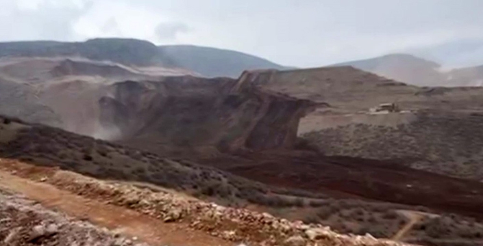 Erzincan’da maden sahasında toprak kayması: En az 9 kişi toprak altında